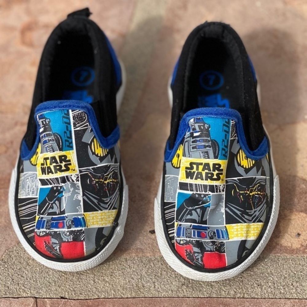 Star Wars Slip On Shoes Toddler 7 Unisex